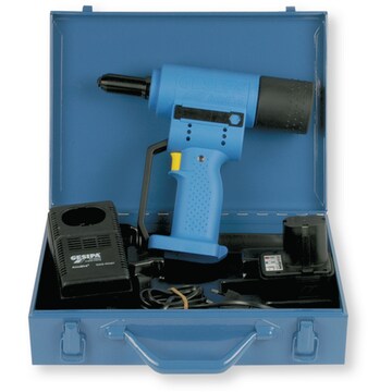 Akku-Blindnietsetzgerät AccuBird (1 Akku) im Koffer